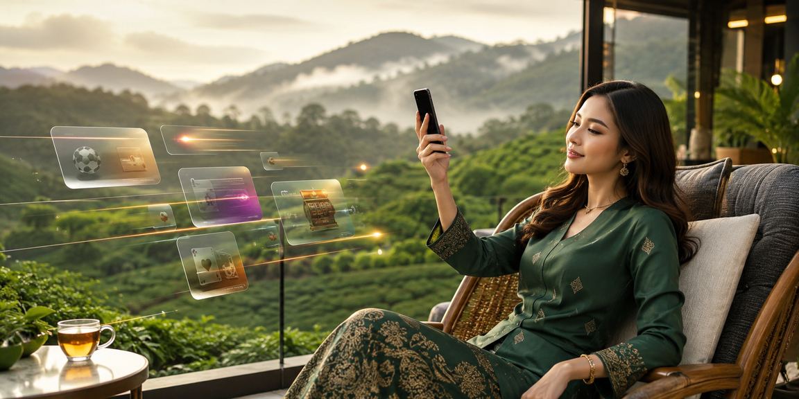 Pemain Malaysia mengakses kasino langsung ds3h melalui telefon pintar